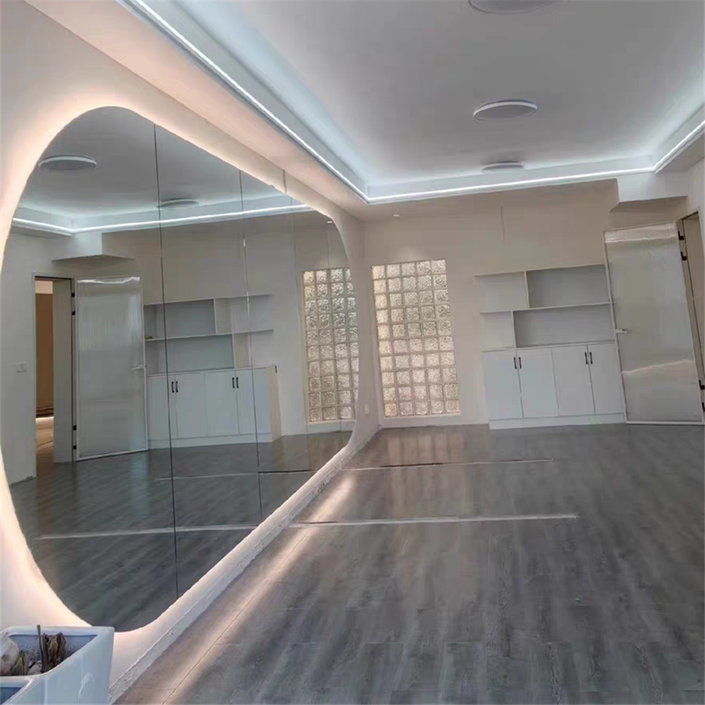 Grand Miroir Mural Sur Mesure Design Intérieur Premium