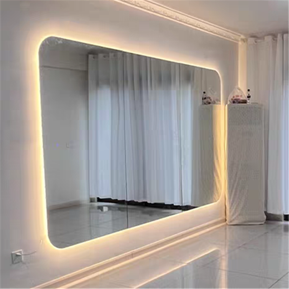 Grand Miroir Mural Sur Mesure Design Intérieur Premium