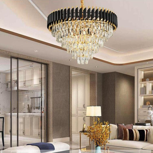 Lustre Cristal Impérial - Suspension Royale Cristal