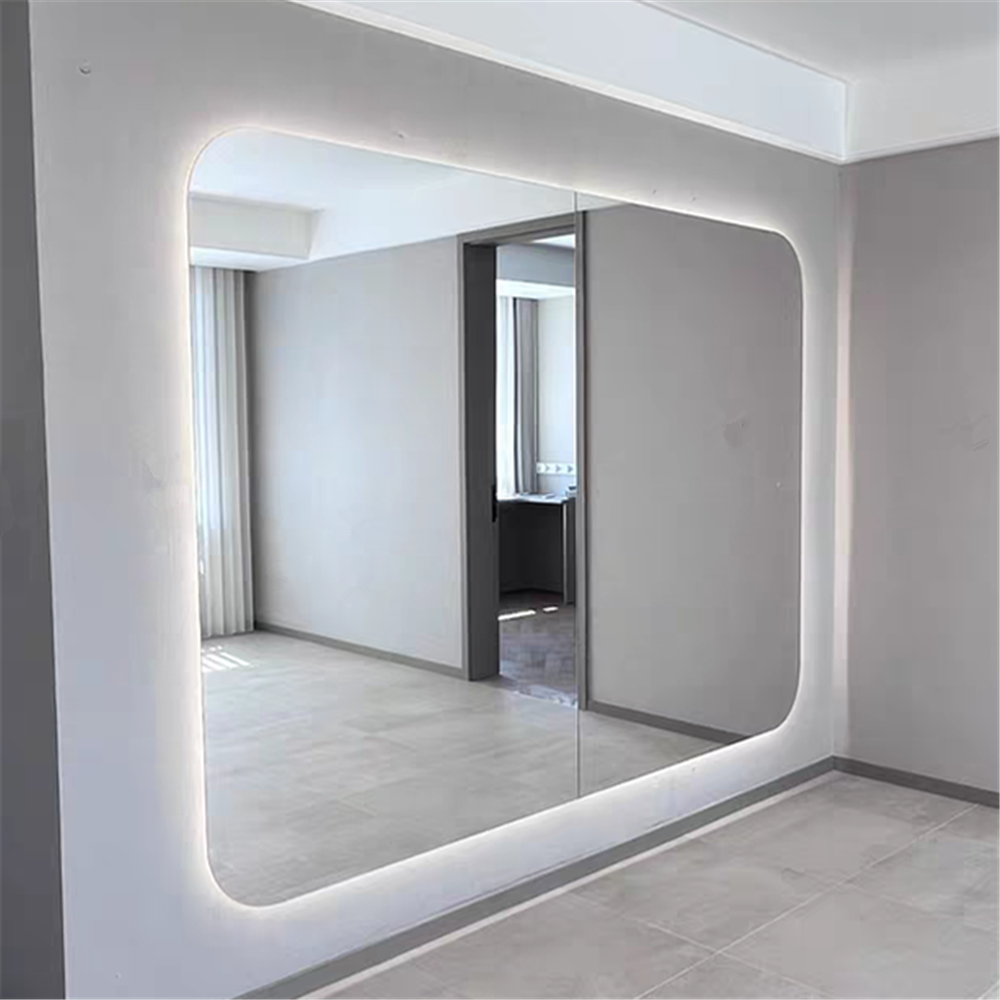 Grand Miroir Mural Sur Mesure Design Intérieur Premium