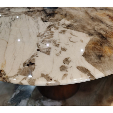Table de salle à manger Éclipse en Marbre Naturel