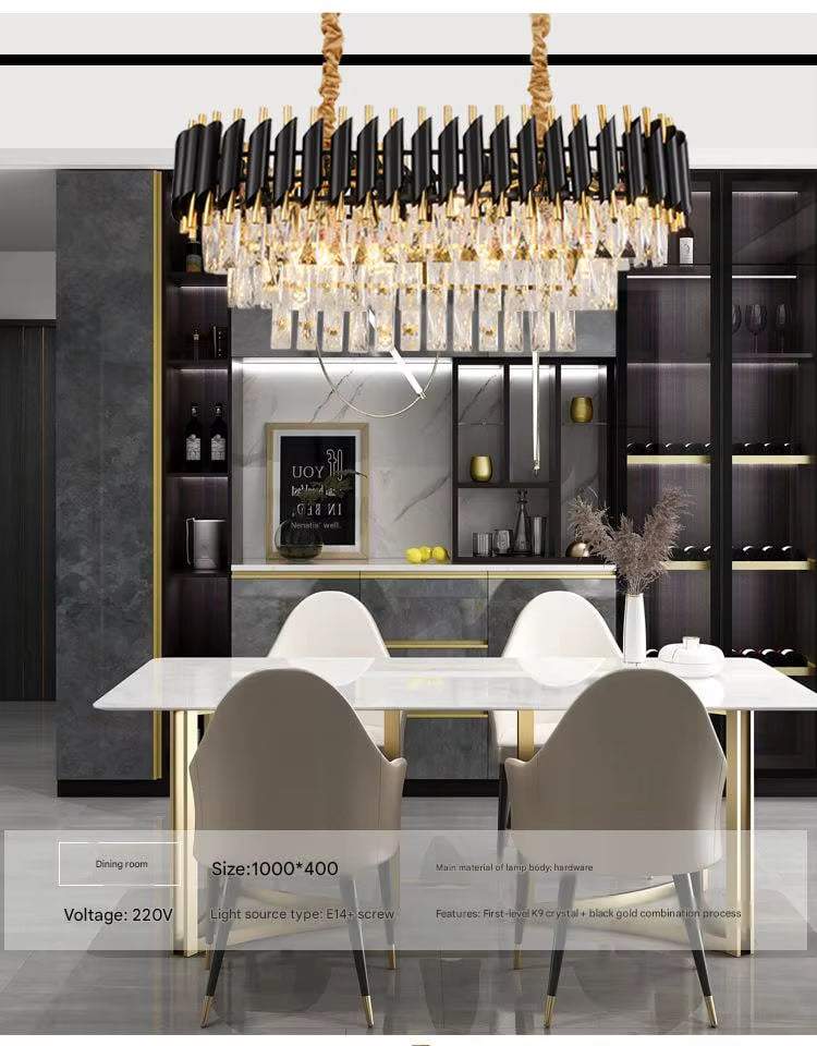 Lustre Cristal Impérial - Suspension Royale Cristal